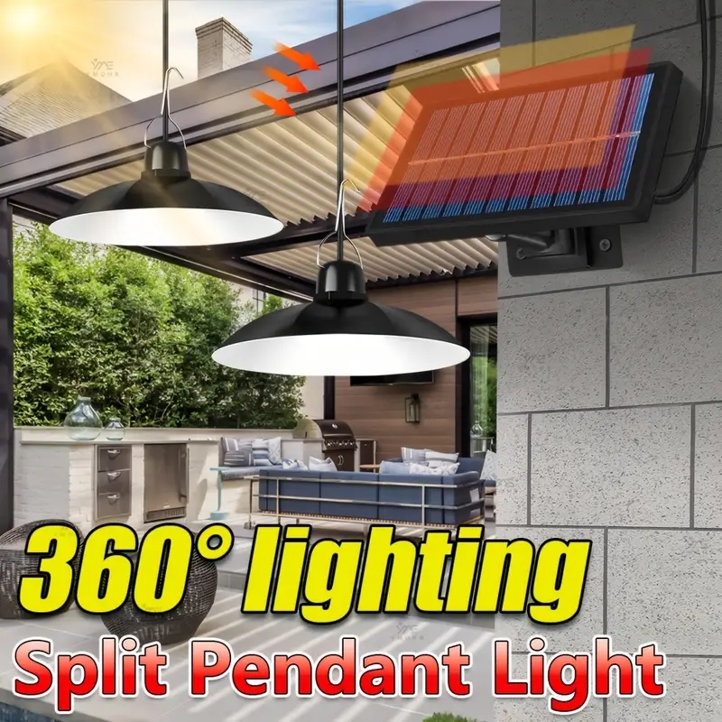 Outdoor Power For Gazebo - Luce solare per capannone per esterni,