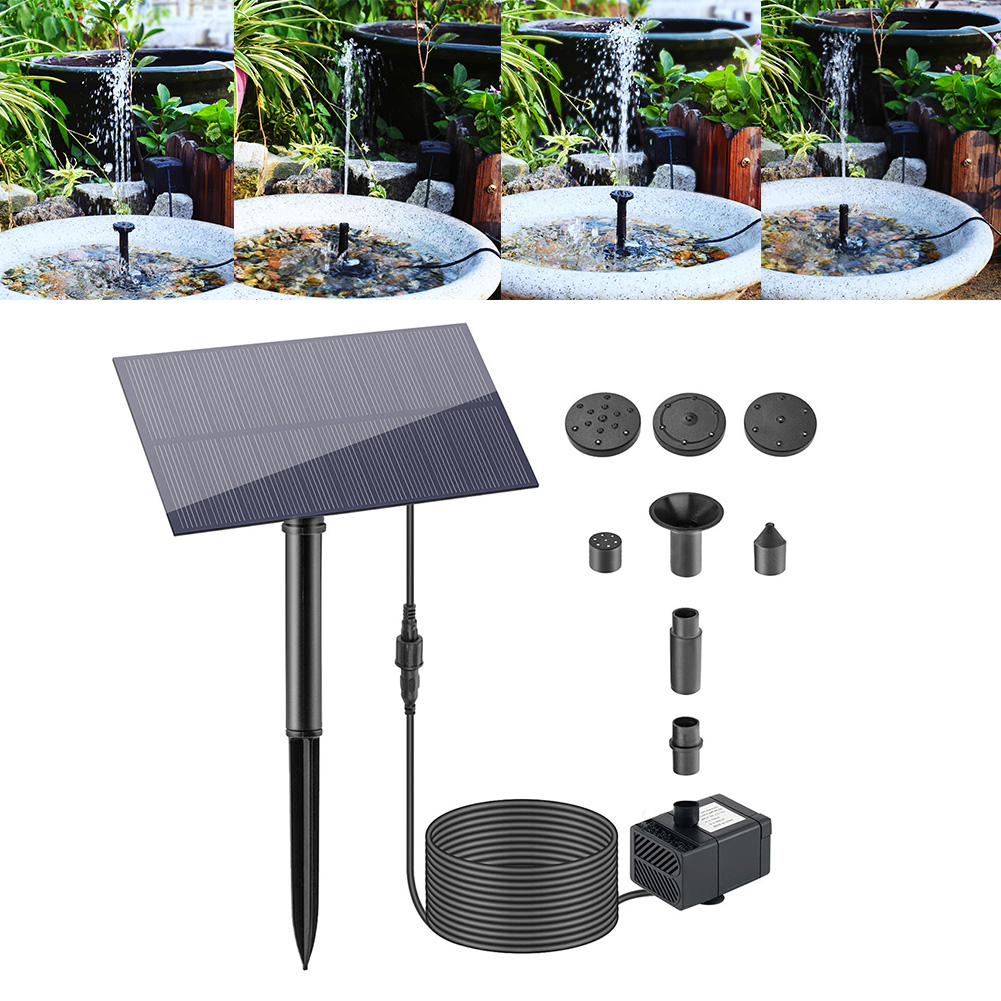 Outdoor Power Stake - 5W 5V Fontana d'acqua Decorazione del