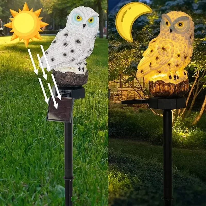 Outdoor Power Stake - Lampada Solare a LED a Forma