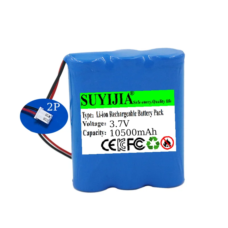 Outdoor Power Products - 1S3P18650 Batteria ricaricabile agli ioni di