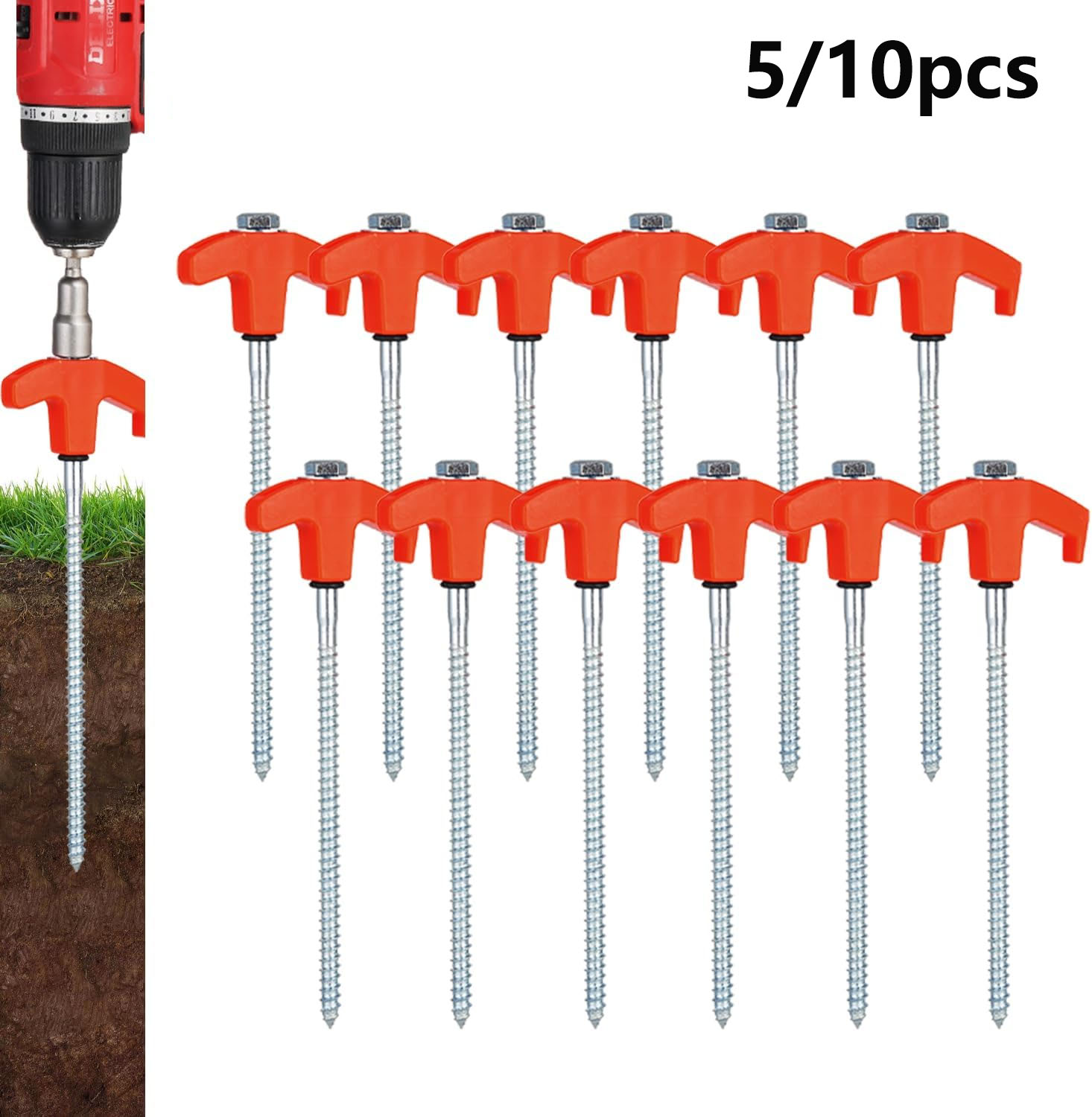 Outdoor Power Stake - Picchetti per tenda a vite da