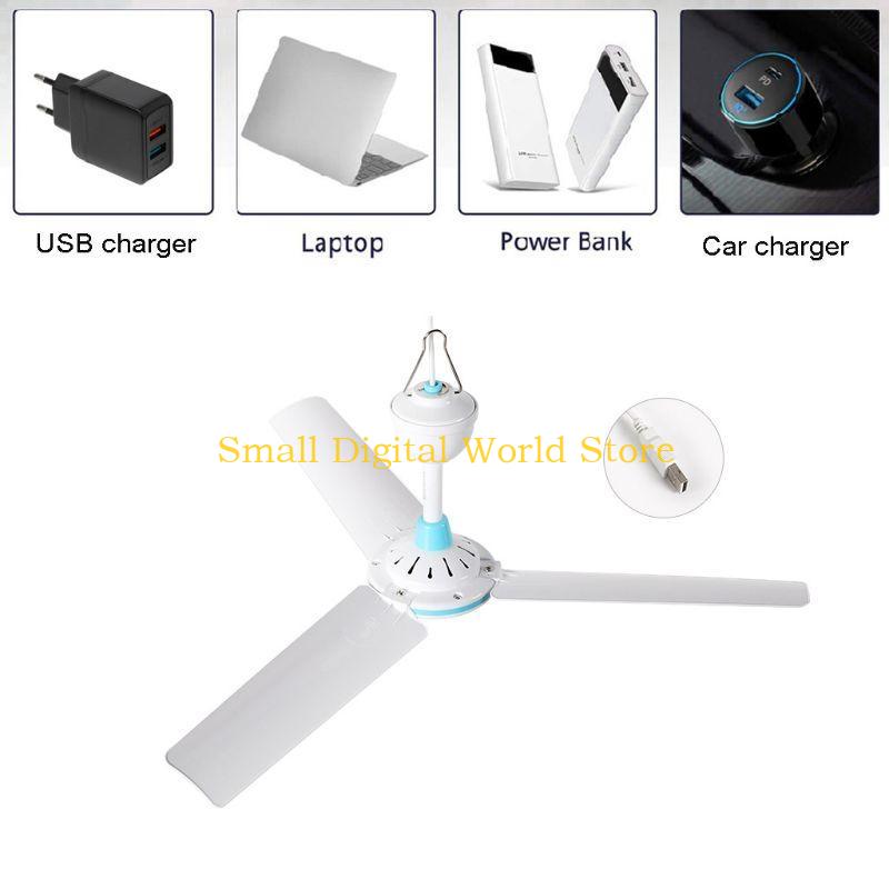 77UB 3 Foglie 5V USB Ventilato - Outdoor Power For Gazebo recensione e prezzo