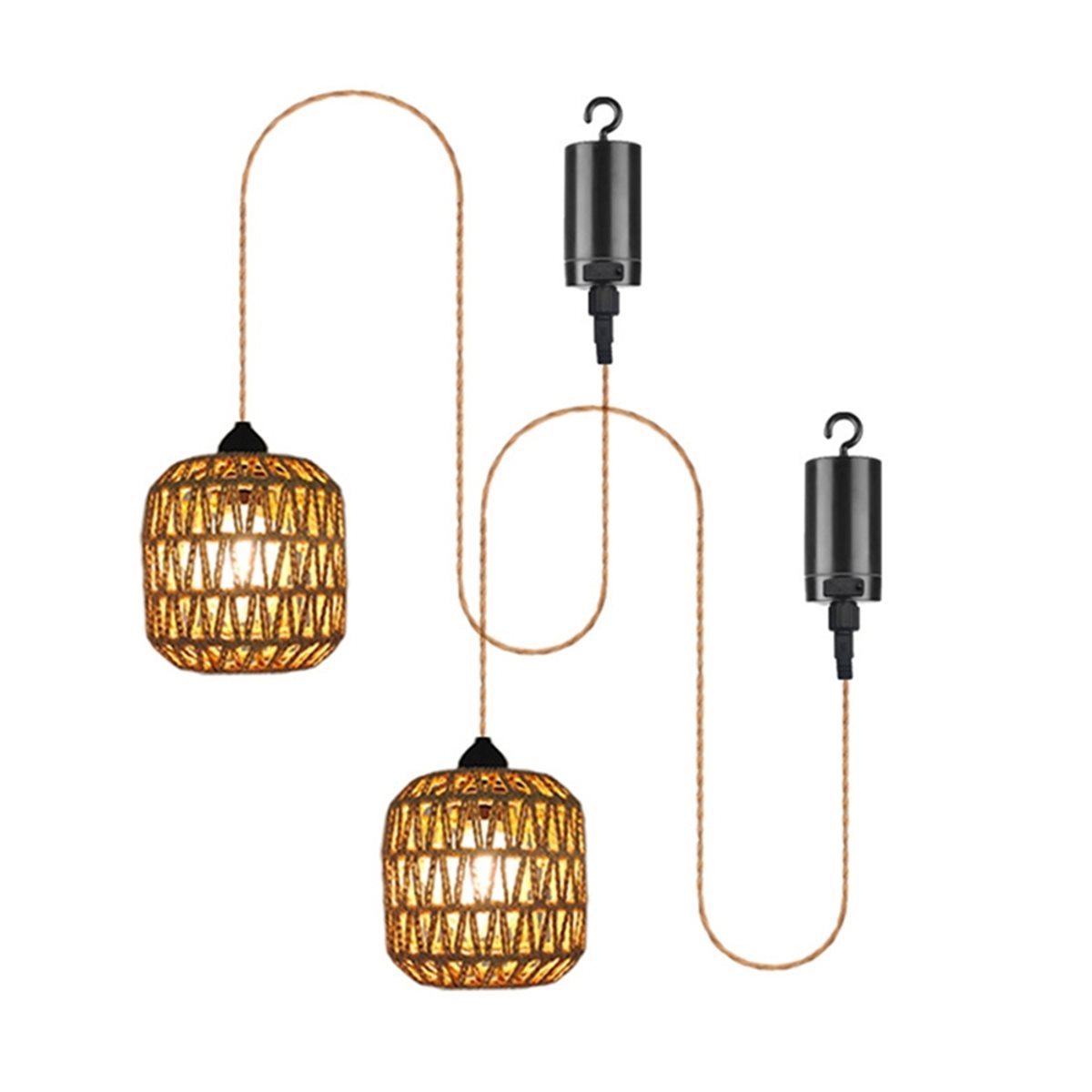 ABZJ Set di 2 Lampade a Sospen - Outdoor Power For Gazebo recensione e prezzo