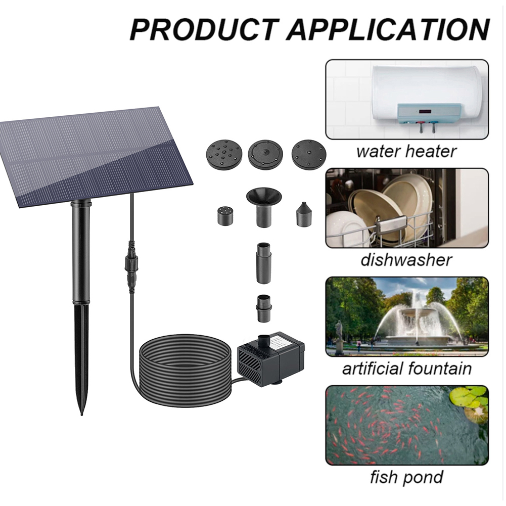 5W 5V Fontana d'acqua Decorazi - Outdoor Power Stake recensione e prezzo