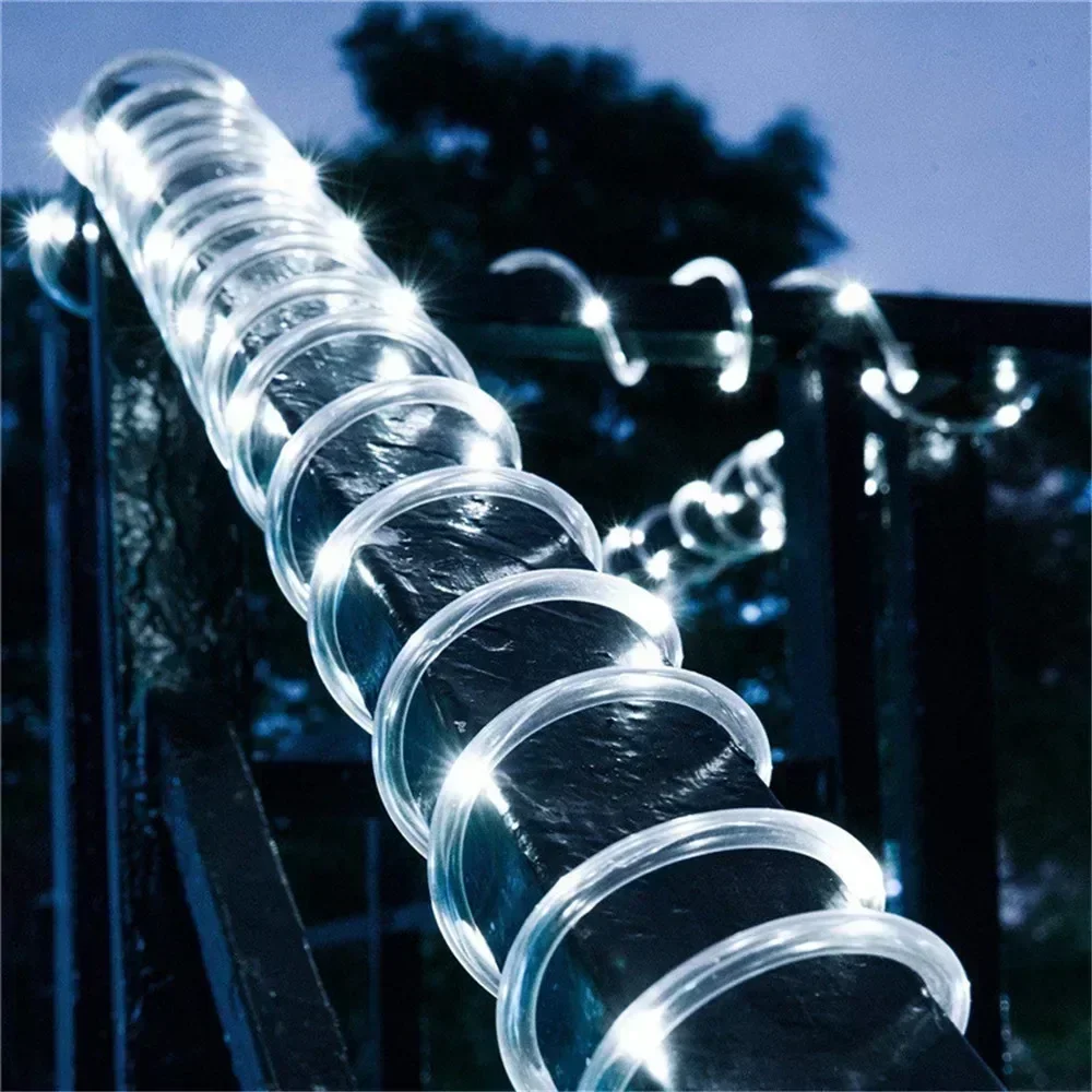 Luci Solari a Corda con 8 Moda - Outdoor Power For Gazebo recensione e prezzo