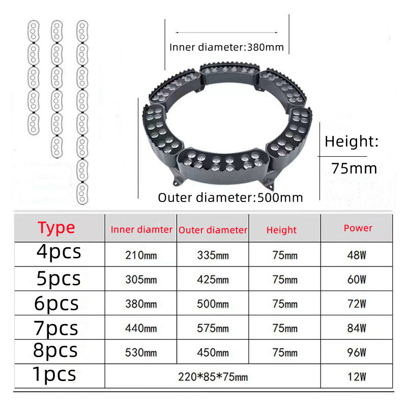 1PCS 12W LED Paesaggio Albero  - Outdoor Power For Gazebo recensione e prezzo