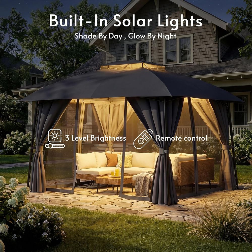 Gazebo da Esterno 1012 con Luc - Outdoor Power For Gazebo recensione e prezzo