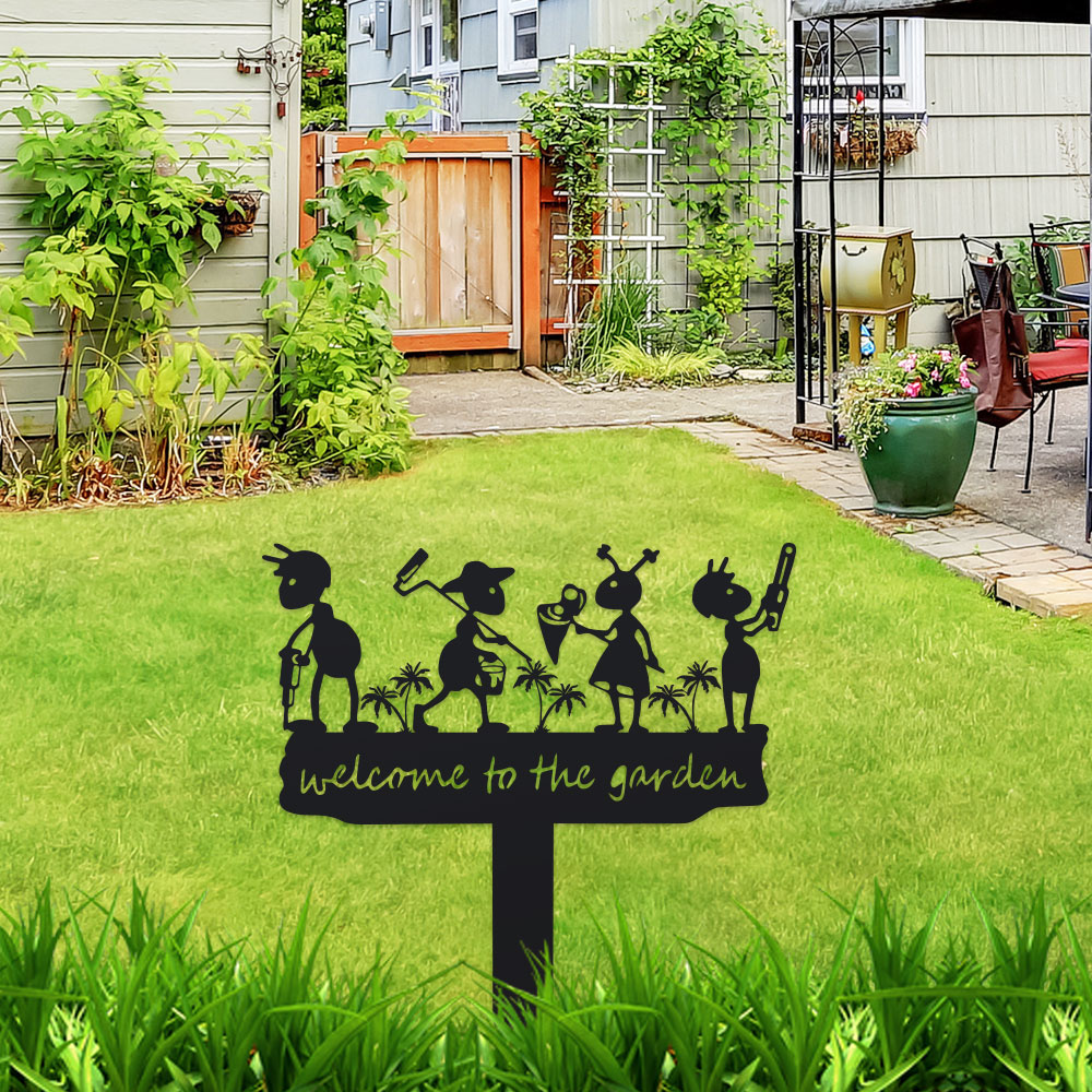 1 Pezzo Silhouette di Formica  - Outdoor Power Stake recensione e prezzo