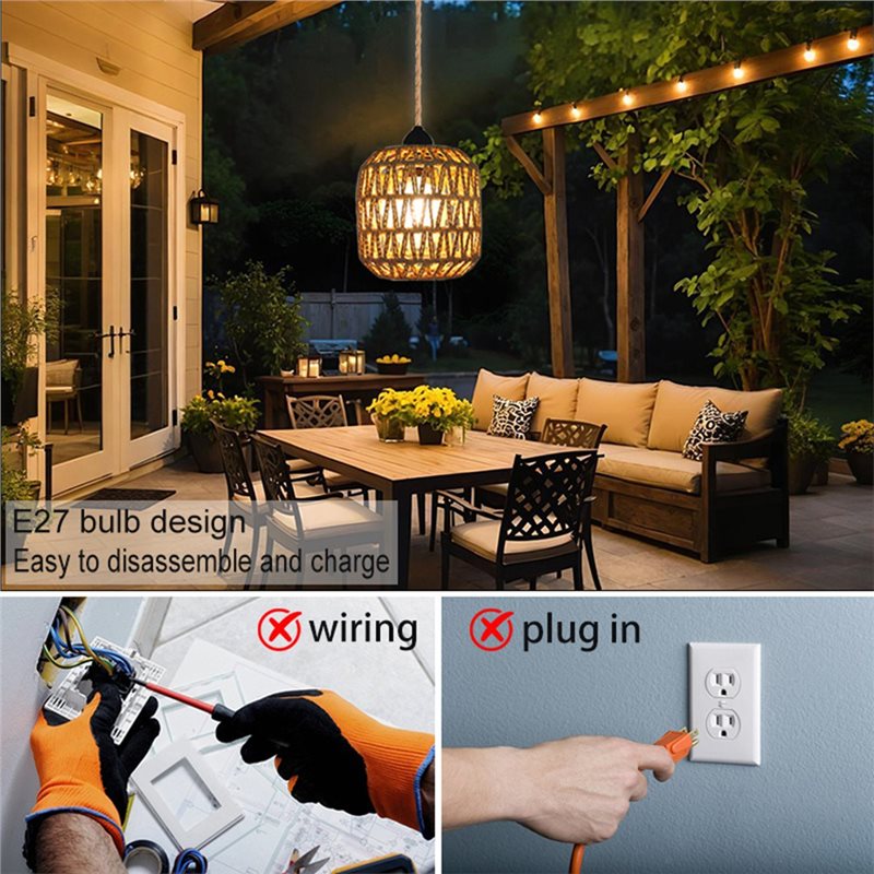 TFORU-Lampadario da Esterno a  - Outdoor Power For Gazebo recensione e prezzo